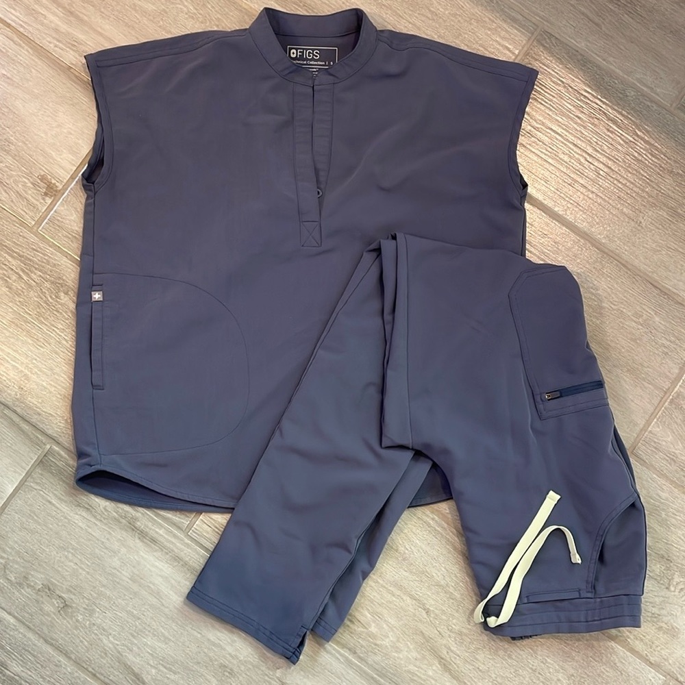 Figs Navy Blue Women's Jumpsuit